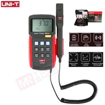 UNI-T UT385 Laser Power Meter Sensor Tester Analyzer Wavelength Preset Options - Image 1 of 4