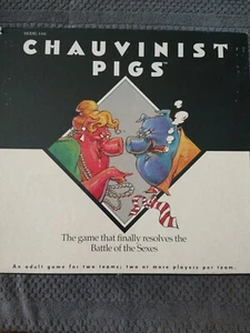 Vintage Chauvinist Pigs Board Game by Tiger - 1991 Edition - Complete - - Picture 1 of 3