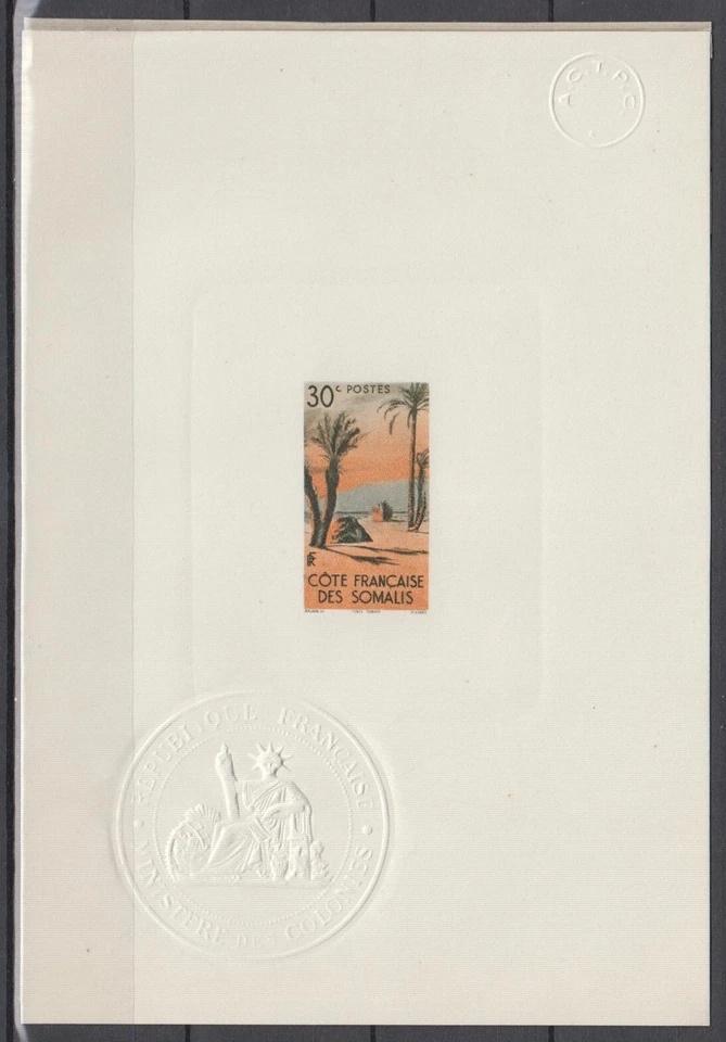 Somali Coast Sc249 Danakil Tent, Tree, Die Proof - Image 1 of 1