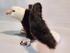 Weißkopfseeadler Stofftier Plüsch ausgebreitete Flügel 21 Zoll Spannweite realistisch - Bild 1 von 8