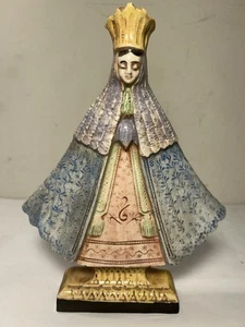 Vintage Ceramic Madonna Virgin Mary 9”  - Picture 1 of 13