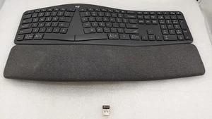 Logitech Ergo K860 Split Ergonomic Keyboard Graphite (920-010175) W/ USB DONGLE - Picture 1 of 10