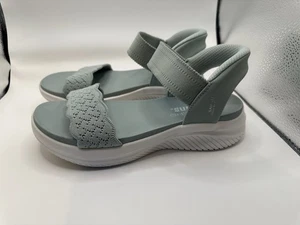 Skechers Women's Slip-Ins Ultra-Flex Knit Sandals Feelin' Pretty Size 5.5 - Picture 1 of 7