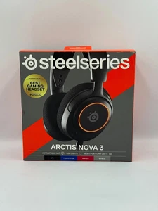Auriculares para juegos STEELSERIES Arctis Nova 3 - negros nuevos - Imagen 1 de 2