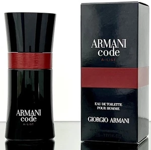 GIORGIO ARMANI CODE A-LIST EDT New In Box 50 ml - 1.7 oz Limited Edition - Picture 1 of 4
