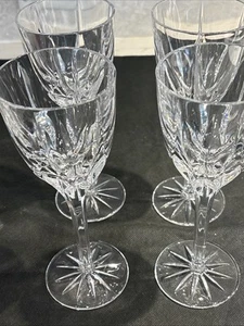"4 copas de vino de cristal de 7 3/4""" - Imagen 1 de 7