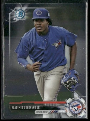 Bowman Vladimir Guerrero Jr. Chrome Prospects 2017 #BCP32 Toronto Blue Jays Foto 1 de 2
