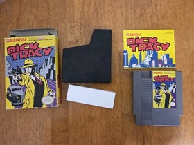 Dick Tracy (Nintendo NES, 1990) Complete In Box Cib 