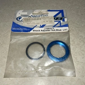 LOSB2813 Shock Adjuster Nut Blue Aluminum LST With O Ring - Picture 1 of 1