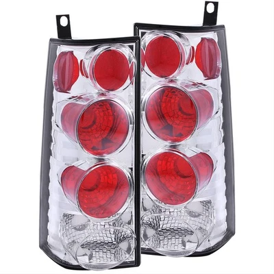 Anzo Euro-Style Taillights Red/Clear Lens Chrome 2003-2010 Chevy Express 1500 - Imagem 1 de 3