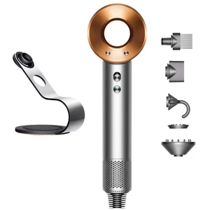 Dyson Supersonic™ hair dryer (Bright Nickel/Bright Copper) with Stand - Picture 1 of 9