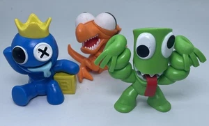 Rainbow Friends Spiel Mini 2,5" PVC Figuren blau grün orange Spielzeug PhatMojo 2023 - Bild 1 von 5