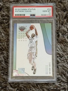 2018 Panini Status Anthony Davis PSA 10 - Picture 1 of 2