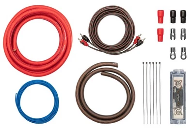 Kabelkit 35qmm Kupfer-Alu Verstärker Anschluss-Set für Auto Kabelkit Strom ANL - Bild 1 von 4