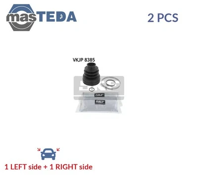 VKJP 8385 CV JOINT BOOT KIT PAIR TRANSMISSION END FRONT RIGHT SKF 2PCS NEW - Image 1 of 4
