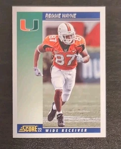 Reggie Wayne #16 2022 Panini Chronicles Draft Picks Score Retro Football Miami - Picture 1 of 3