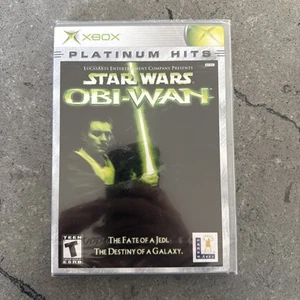 Star Wars: Obi-Wan Microsoft Xbox 2001 Platinum Hits Brand New Sealed - Picture 1 of 5