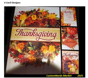 Warner Press Boxed Grateful Harvest Thanksgiving Cards w/Bonus (50% Shipping) - Picture 1 of 3