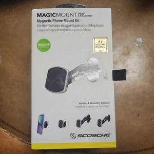 Scosche MagSafe Compatible MagicMount Pro 2 Magnetic Mount 4-1 Vent/Dash SEALED - Picture 1 of 1
