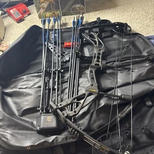 Sanlida Archery Dragon X8 RTH Compound Bow Package for Adults and Teens, - Picture 1 of 11