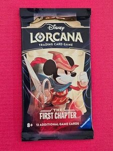 Disney Lorcana The First Chapter First Print Booster Pack 2023 Englisch sealed - Bild 1 von 4