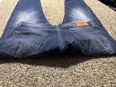 LUCKY BRAND 221 ORIGINAL STRAIGHT MEN'S JEANS 40X30 - Image 1 of 4