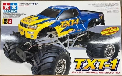 Tamiya Vintage #58280 R/C 1/10 TXT-1 4x4 Monster Pickup Truck - Image 1 of 3