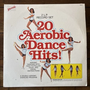 20 Aerobic Dance Hits Vinyl Double LP Set 33 RPM Parade Records - Picture 1 of 15