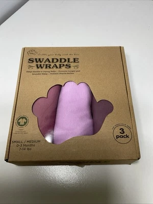 Pañales para recién nacidos 0-3 meses, manta de algodón orgánico para bebé, bebé... Foto 1 de 4