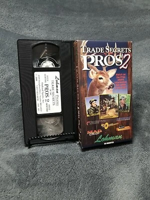 Lohman Trade Secrets of the Pros 2 - Whitetail Deer Hunting Big Bucks VHS - Image 1 of 2