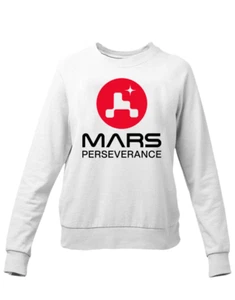Felpa Girocollo Mars Rover Mission Perseverance Nasa Space X Luna Apollo Elon - Foto 1 di 5