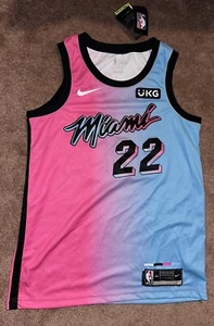 Jimmy Butler Miami Heat Nike City Edition Swingman Jersey Men's Medium 2021 NBA - Picture 1 of 6