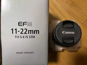 CANON Camera Lens EF-M 11-22mm F4-5.6 IS STM EF-M11-22ISSTM for EOS M JP - Picture 1 of 3