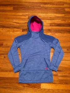 The North Face Women Thermal Hoodie Waffle Lined - BLUE - SMALL - Picture 1 of 10
