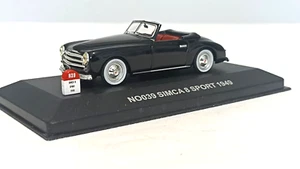 SIMCA 8 SPORT NOIR 1949 - NOSTALGIE - 1/43 - Imagen 1 de 5