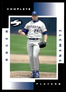 1998 SCORE SAMPLE Roger Clemens Toronto Blue Jays #8C - Picture 1 of 2