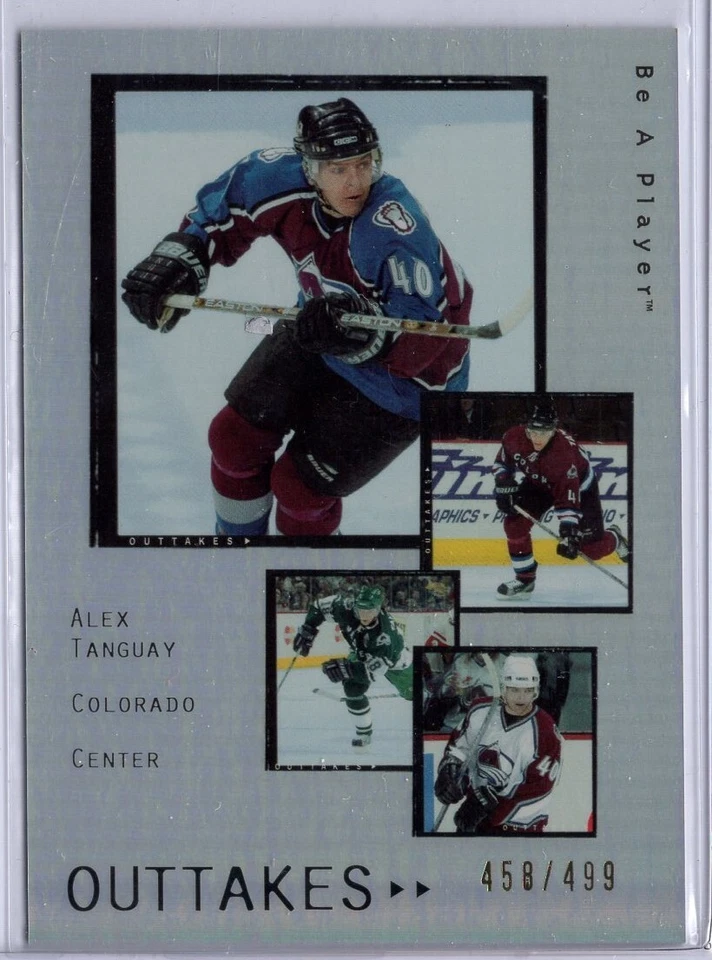 2005-06 Be A Player Outtakes #OT14 Alex Tanguay 458/499 - Image 1 of 1