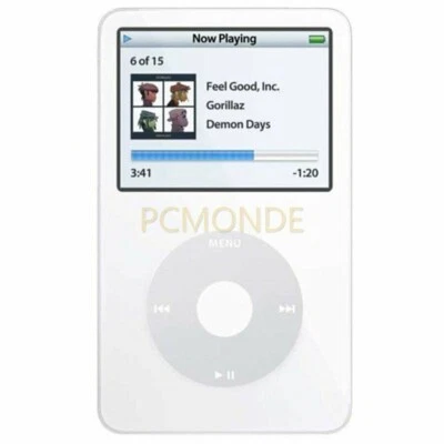 NEW Apple iPod Video 5th Generation White (30 GB) MP3 Player -Warranty - Image 1 of 4
