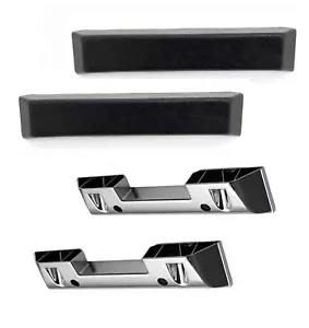 1964 - 1966 Mustang Arm Rest Set - Black- Arm Rest Base and Pad Included - Picture 1 of 24