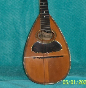 Mandolino Larson Brothers posteriore ciotola May Flower made in Chicago finiture abalone così com'è - Foto 1 di 21