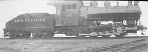 25BB098 OLD NEGATIVE LEHIGH VALLEY RAILWAY 0-8-0 LOCOMOTIVE #1405 - Picture 1 of 1