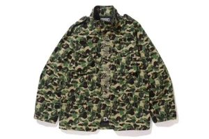 BAPE UNDEFEATED ABC Camo M65 Military Jacket Mens Size L Green Camo New Authenti - Picture 1 of 4