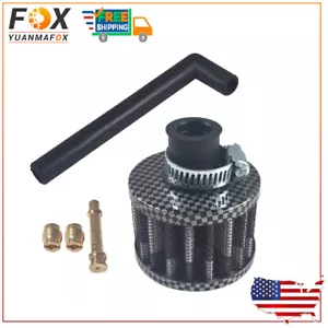 Kit de chorro de filtro de aire turbo ventilación para 196 212cc GX160 GX200 CT200U Go Kart mini bicicleta - Imagen 1 de 8