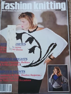 Fashion Knitting Magazine Vol. 4 issue 5 October 1985 - Image 1 of 2