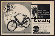 1966 MOTOBECANE Caddy Scooter vintage Original Small Print AD | Cyclomoteur FR