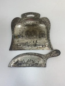 1933 Chicago World's Fair Silent Butler Crumb Tray Set by N. Shure Co. - Picture 1 of 10