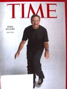 Time August 25, 2014: Robin Williams 1951-2014 Obituary Isis Ebola - Picture 1 of 3
