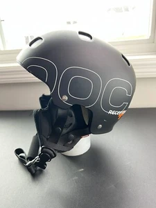 POC Receptor + Plus Freestyle Snow Helmet Hydrogen Black Adult Medium 55-56 cm - Picture 1 of 11