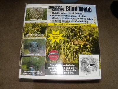 SPIDY GEAR - BLIND WEBB - NEW for Spring Turkey blinds - Image 1 of 4