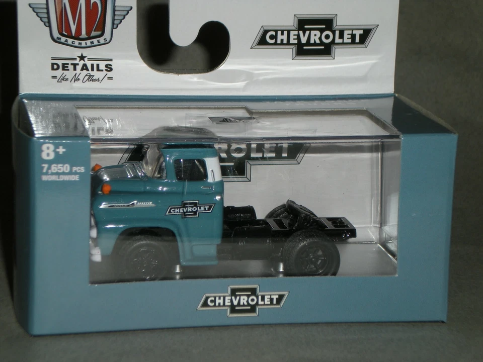  1/64th M2 Machines Detroit Muscle R57 1958 Chevrolet LCF Spartan 60 - Image 1 of 1